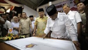 Prabowo Resmikan Kantor DPD Gerindra di Banten