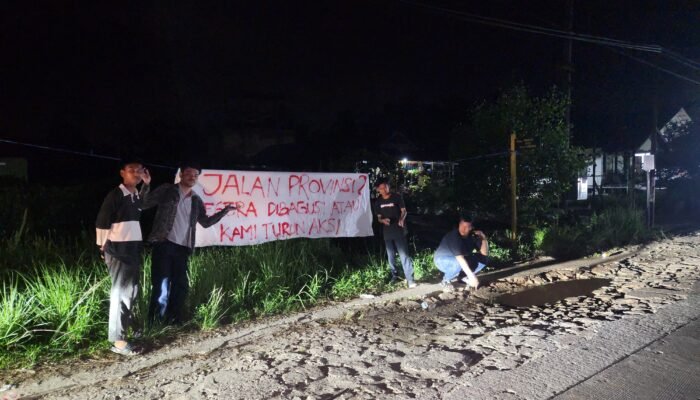 PERMATA Ancam Aksi Demonstrasi Kalau Jalan Provinsi di Desa Tanjung Limau Tidak Diperbaiki