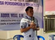 Abdul Muis Tampung Aspirasi Masyarakat Loa Bakung, Infrastruktur Jadi Sorotan Utama